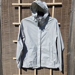 The north face hy-vent 2.5L rain jacket L Light Grey